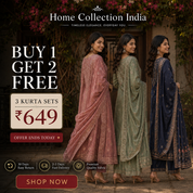 Buy 1 Get 2 Free Kurta Sets – 3 Beautiful Ethnic Kurtas