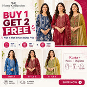Buy 1 Get 2 Free Kurta Sets